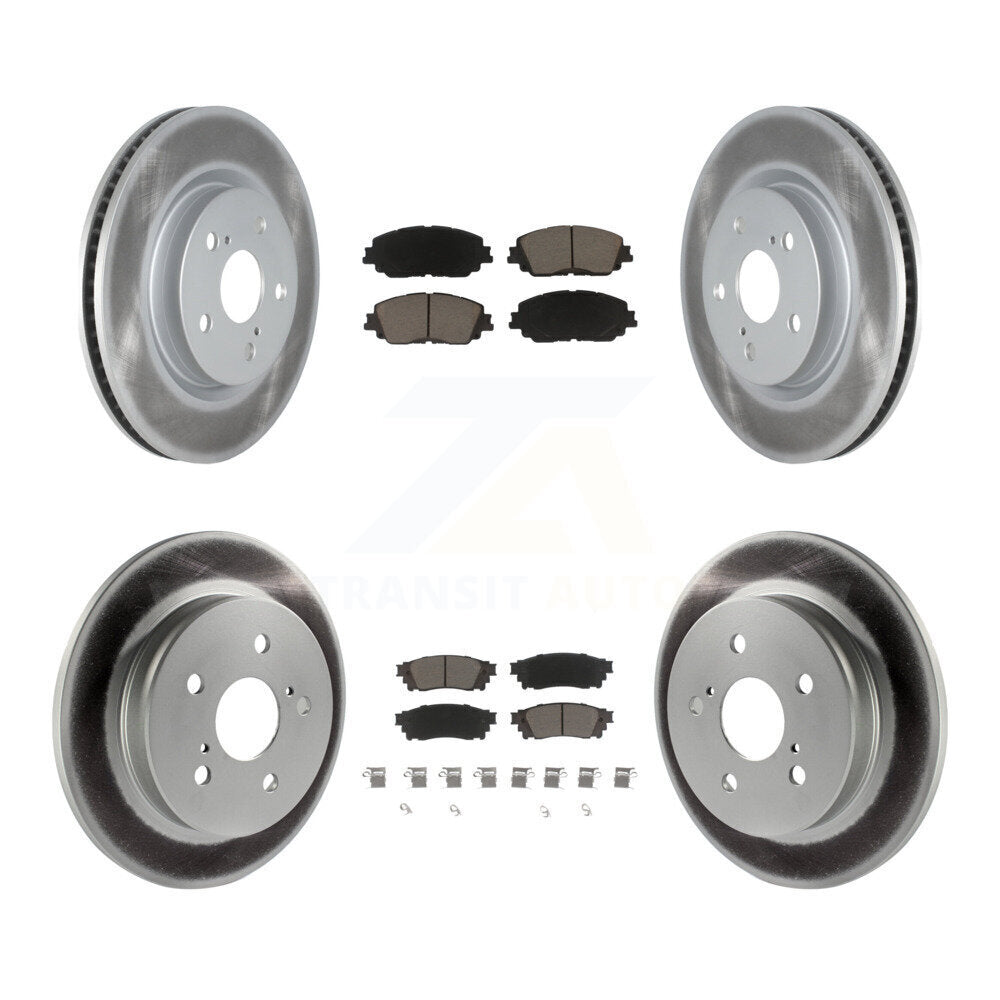 Coated Upgrade Brake Kit For 2023 Lexus ES350 KGC-101027 Transit Auto