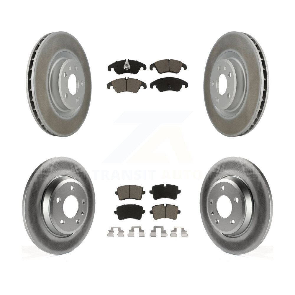 Coated Upgrade Brake Kit For 2013 Audi A6 With 345mm Diameter Front Rotor KGC-101050 Transit Auto