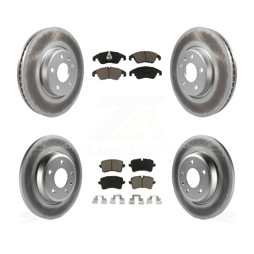 Coated Upgrade Brake Kit For 2013 Audi A6 With 320mm Diameter Front Rotor KGC-101051 Transit Auto