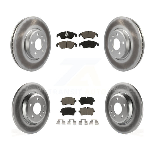 Coated Upgrade Brake Kit For 2013 Audi A6 With 320mm Diameter Front Rotor KGC-101051 Transit Auto