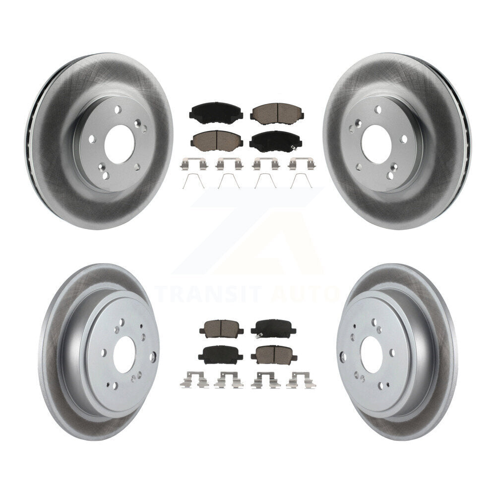 Coated Upgrade Brake Kit For 2005 Honda Pilot KGC-101058 Transit Auto