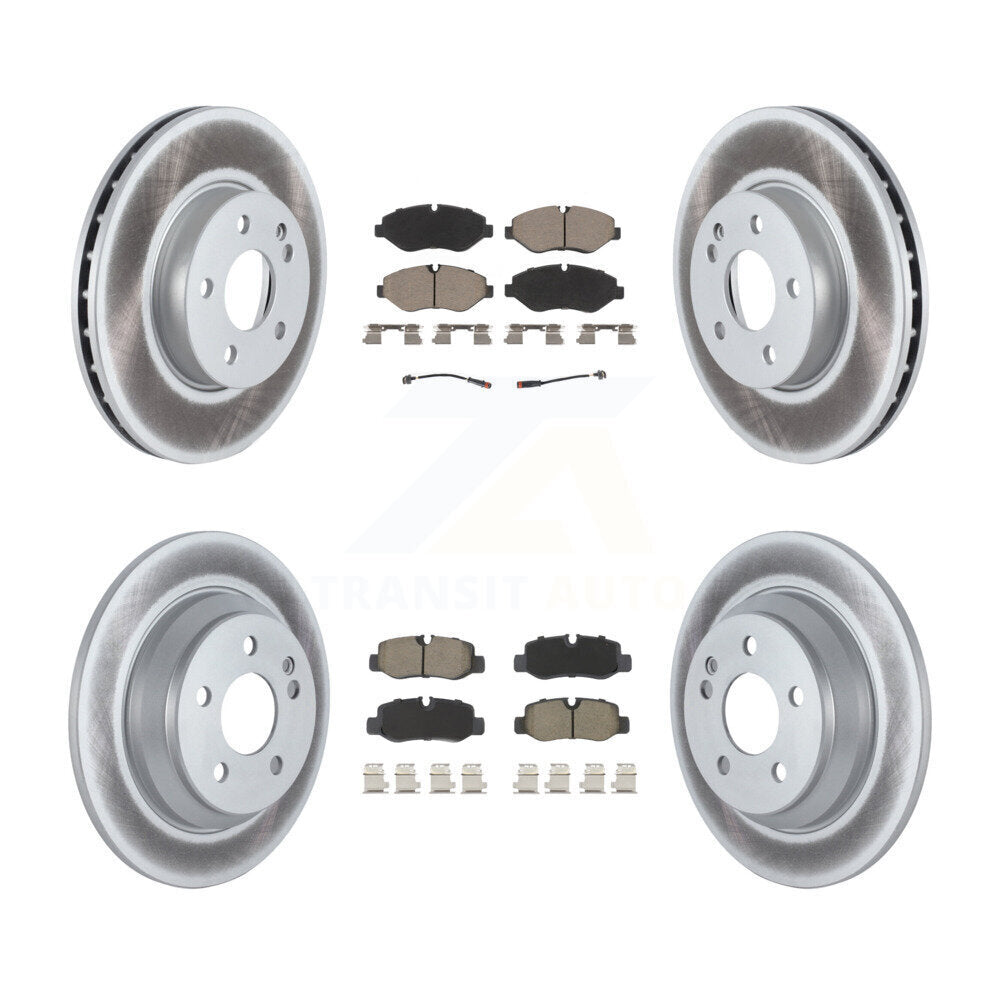 Coated Upgrade Brake Kit For 2016 Mercedes-Benz Metris KGC-101061 Transit Auto