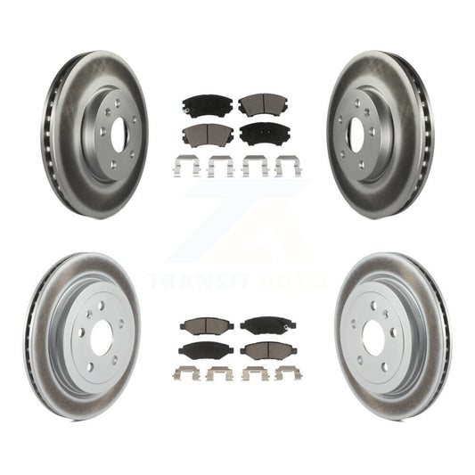 Coated Upgrade Brake Kit For 2014 Chevrolet Camaro LT/LS KGC-101077 Transit Auto