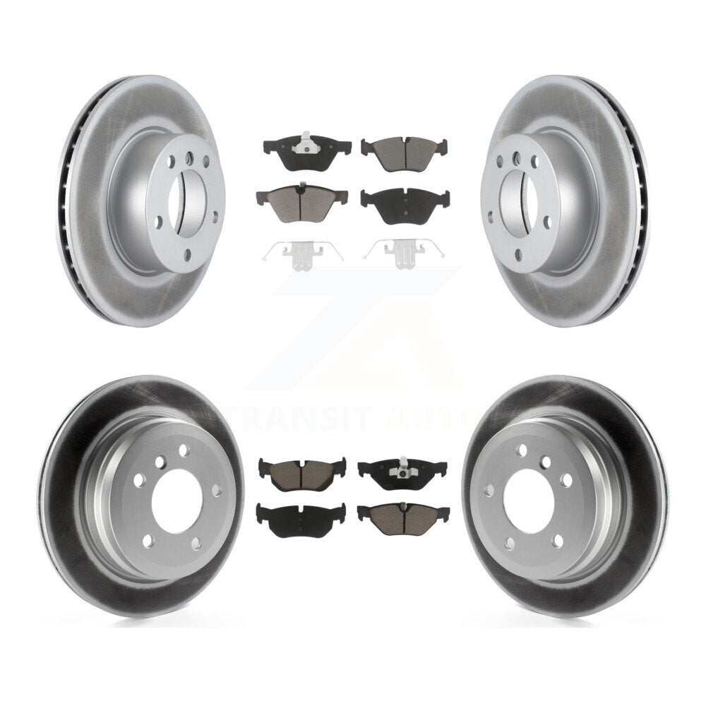 Coated Upgrade Brake Kit For 2006 BMW 325xi KGC-101091 Transit Auto