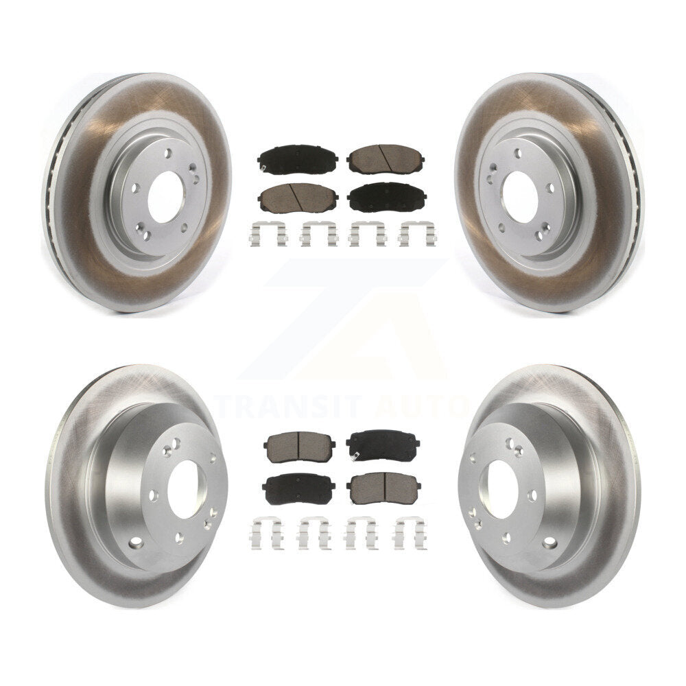 Coated Upgrade Brake Kit For 2020 Kia Sedona KGC-101104 Transit Auto