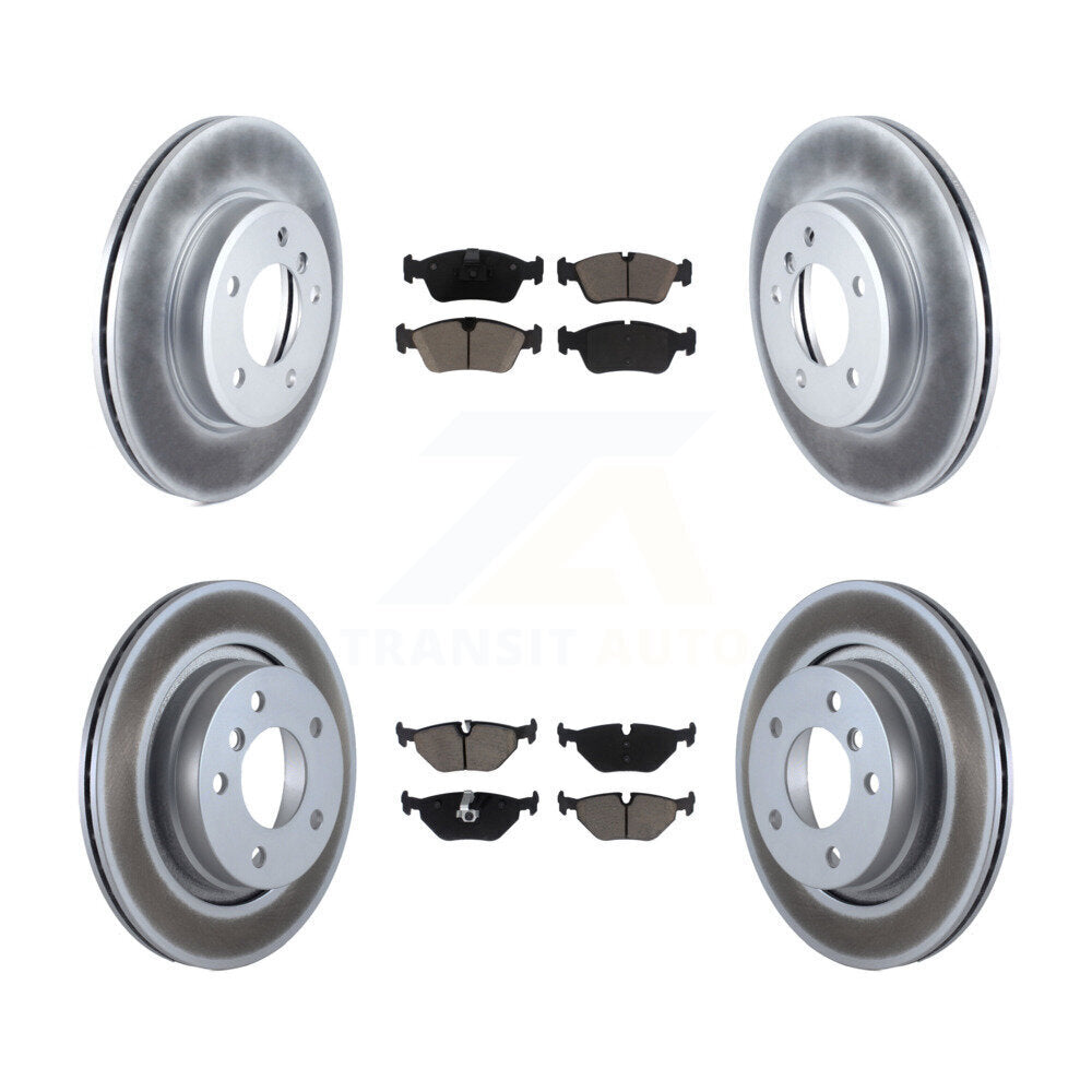 Coated Upgrade Brake Kit For 2005 BMW 325Ci KGC-101105 Transit Auto