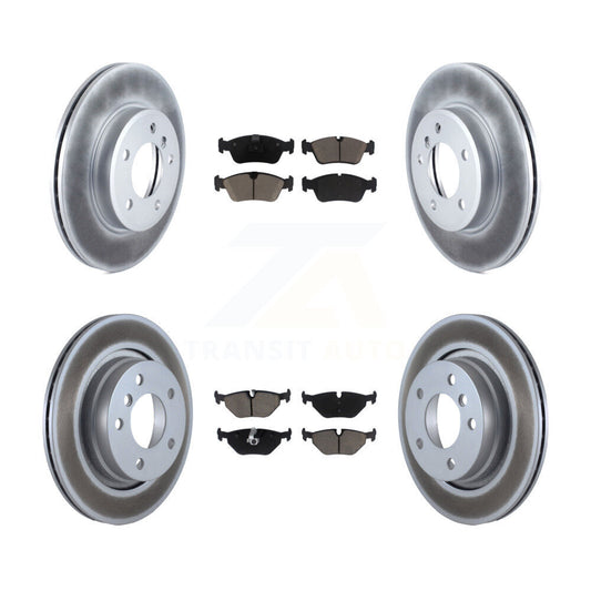 Coated Upgrade Brake Kit For 1998 BMW 328i Sedan. With 294mm Diameter Rear Rotor KGC-101105 Transit Auto