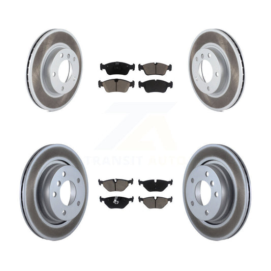 Coated Upgrade Brake Kit For 1996 BMW 328is With 294mm Diameter Rear Rotor KGC-101106 Transit Auto