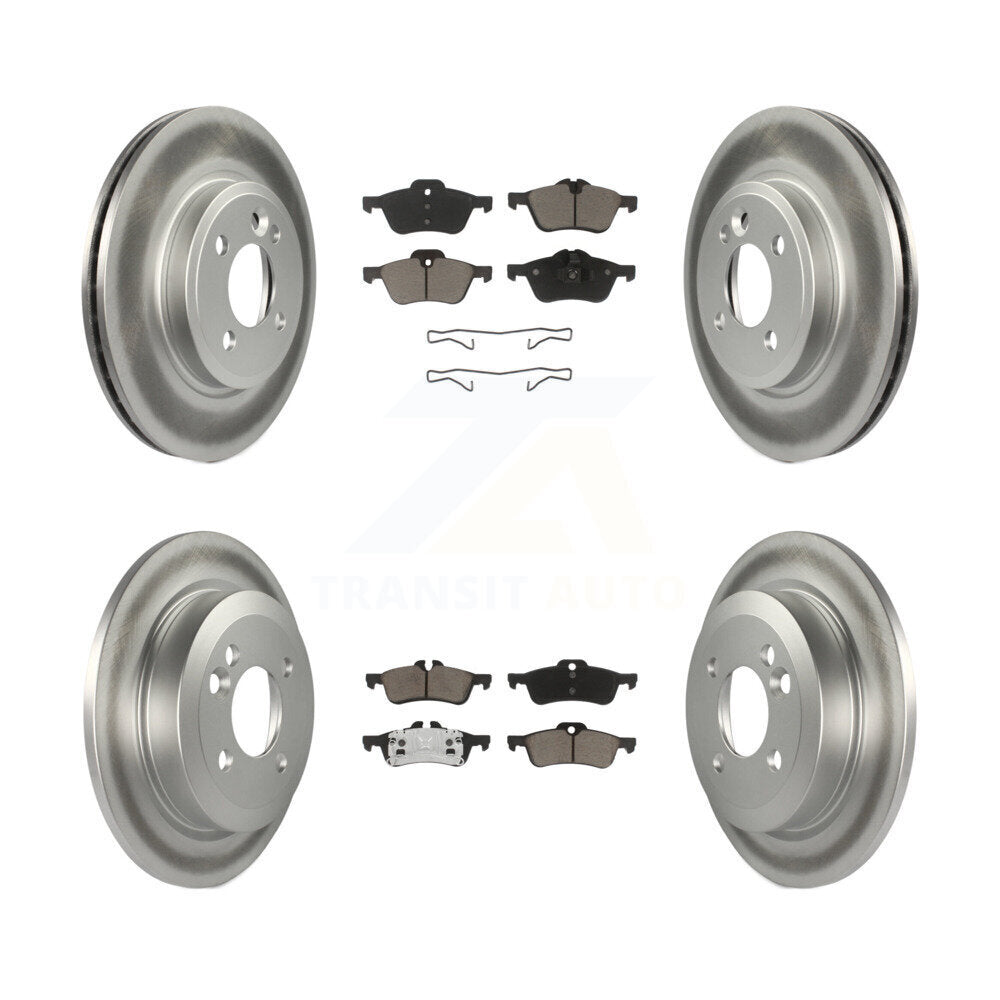 Coated Upgrade Brake Kit For 2003 Mini Cooper With 276mm Diameter Front Rotor KGC-101113 Transit Auto
