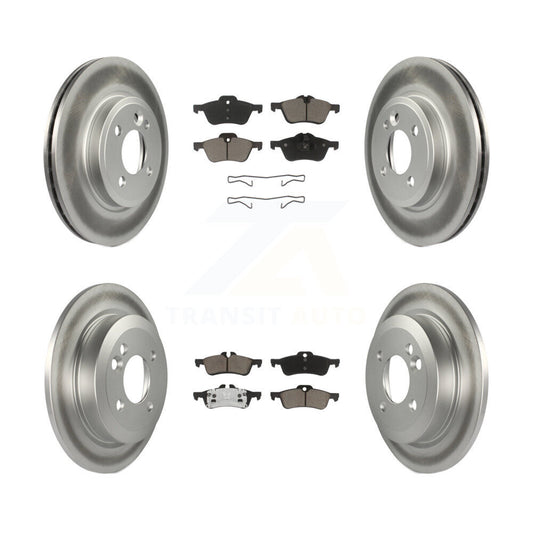 Coated Upgrade Brake Kit For 2002 Mini Cooper With 276mm Diameter Front Rotor KGC-101113 Transit Auto