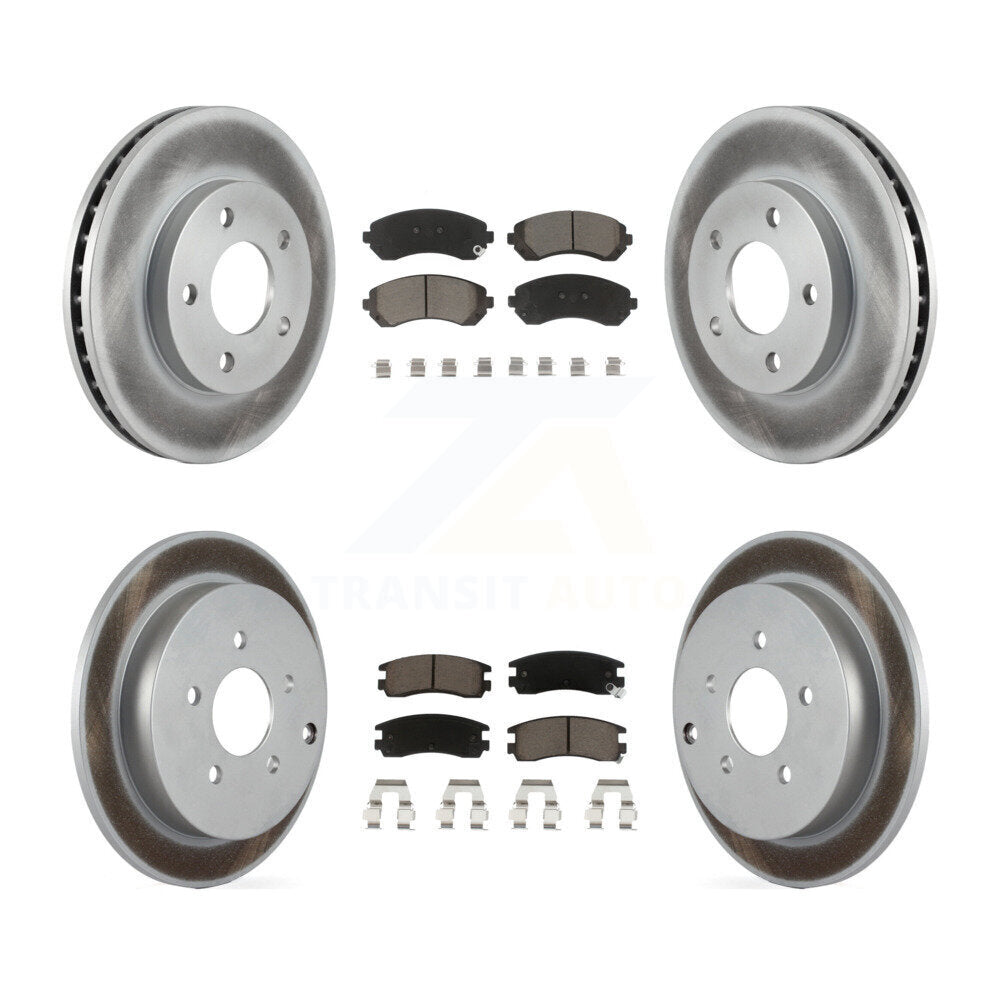 Coated Upgrade Brake Kit For 2004 Buick Rendezvous FWD KGC-101121 Transit Auto