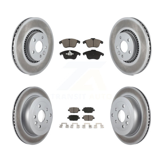Coated Upgrade Brake Kit For 2008 Land Rover LR2 KGC-101123 Transit Auto