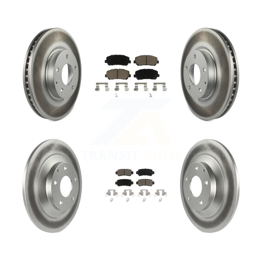 Coated Upgrade Brake Kit For 2014 Mazda CX-5 KGC-101131 Transit Auto