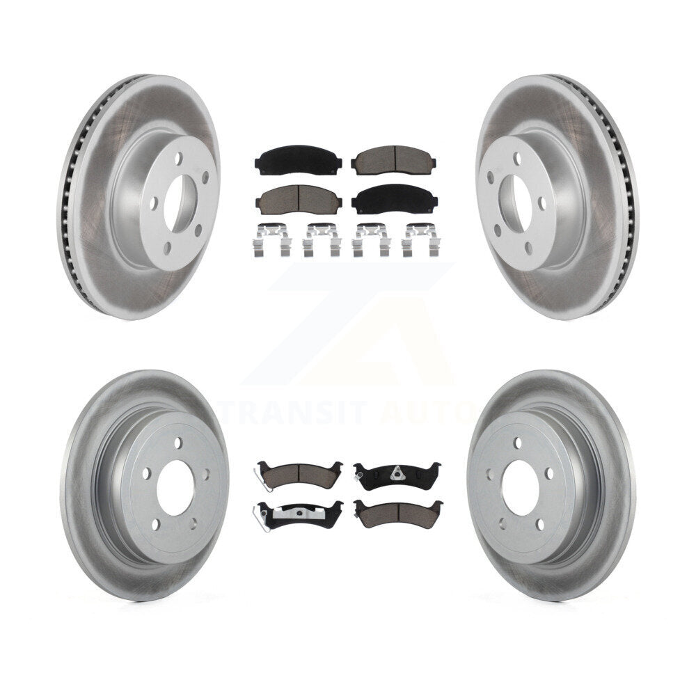 Coated Upgrade Brake Kit For 2005 Ford Explorer Sport Trac 4WD KGC-101149 Transit Auto