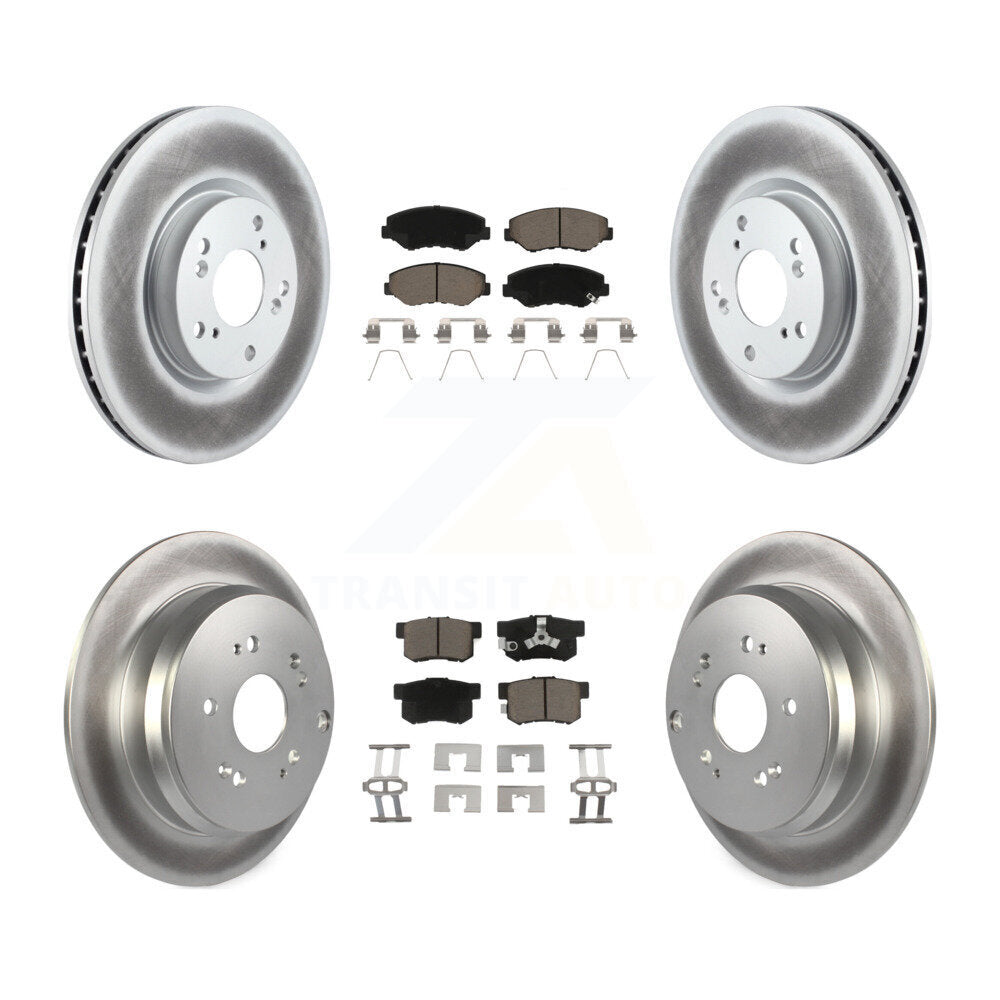 Coated Upgrade Brake Kit For 2005 Honda CR-V KGC-101215 Transit Auto