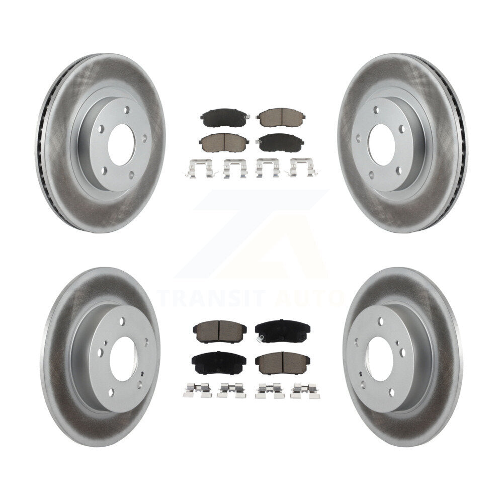 Coated Upgrade Brake Kit For 2004 INFINITI I35 KGC-101239 Transit Auto