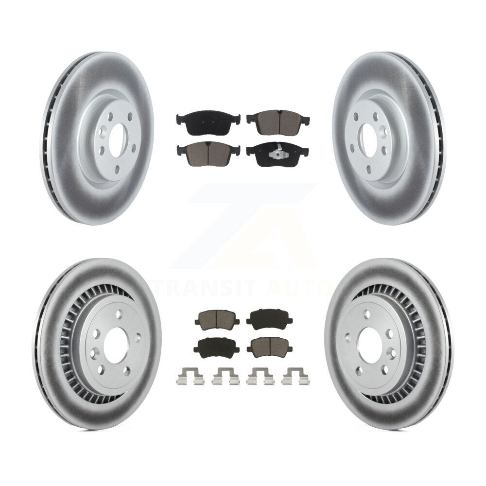 Coated Upgrade Brake Kit For 2017 Volvo XC60 With 324mm Diameter Front Rotor KGC-101251 Transit Auto