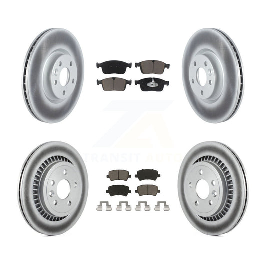 Coated Upgrade Brake Kit For 2016 Volvo XC60 From Chassis/VIN #785804 KGC-101251 Transit Auto