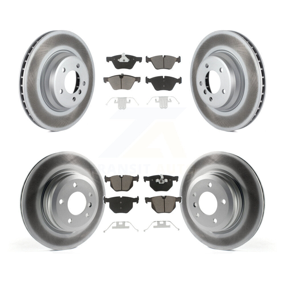 Coated Upgrade Brake Kit For 2007 BMW 335xi KGC-101258 Transit Auto