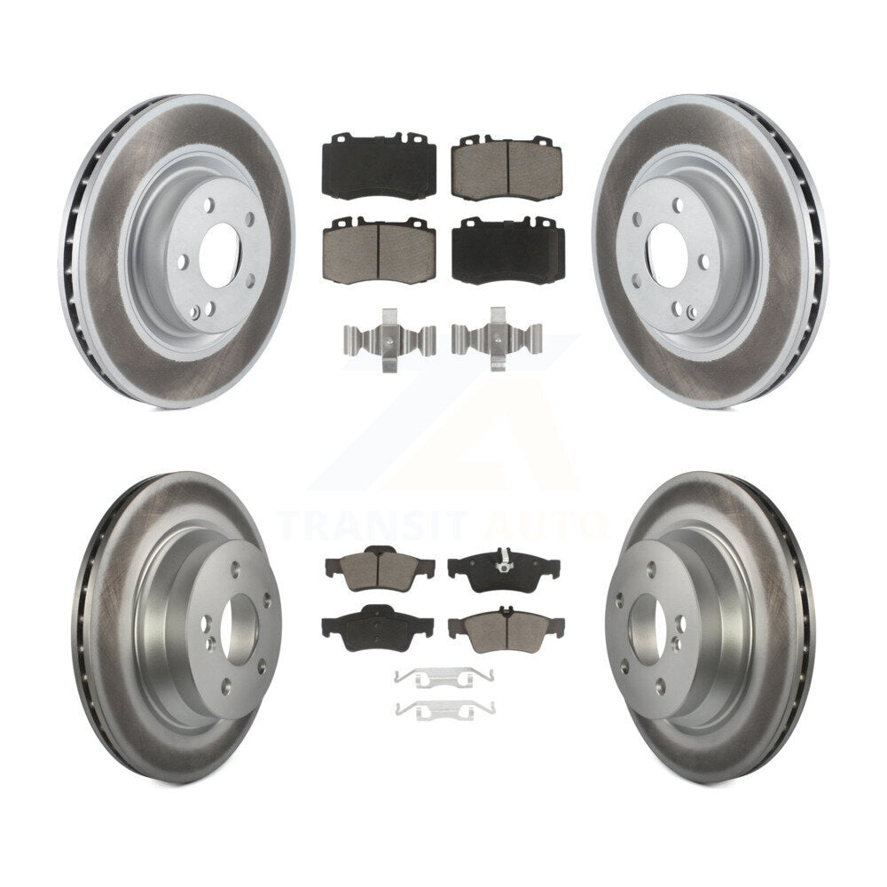 Coated Upgrade Brake Kit For 2006 Mercedes-Benz CLS500 KGC-101261 Transit Auto