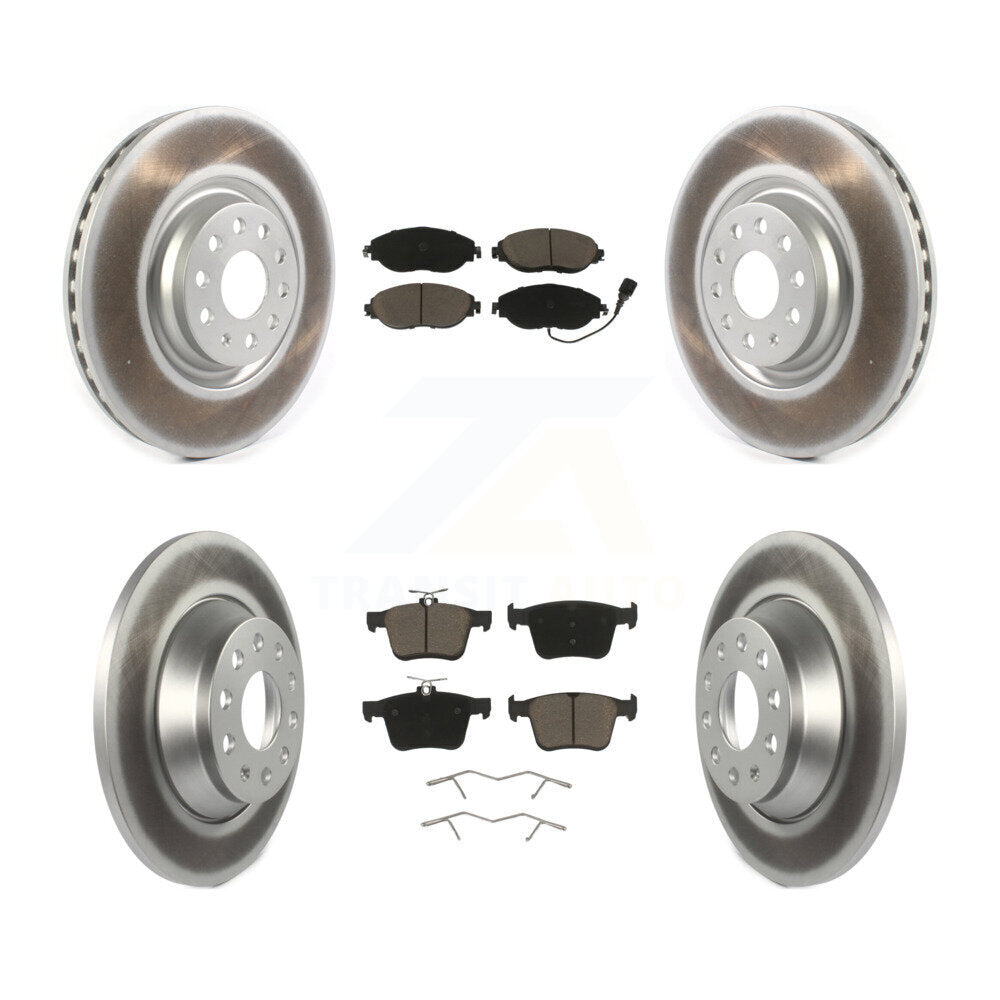 Coated Upgrade Brake Kit For 2019 Volkswagen Tiguan KGC-101327 Transit Auto