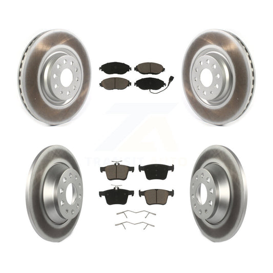 Coated Upgrade Brake Kit For 2018 Volkswagen Tiguan KGC-101327 Transit Auto