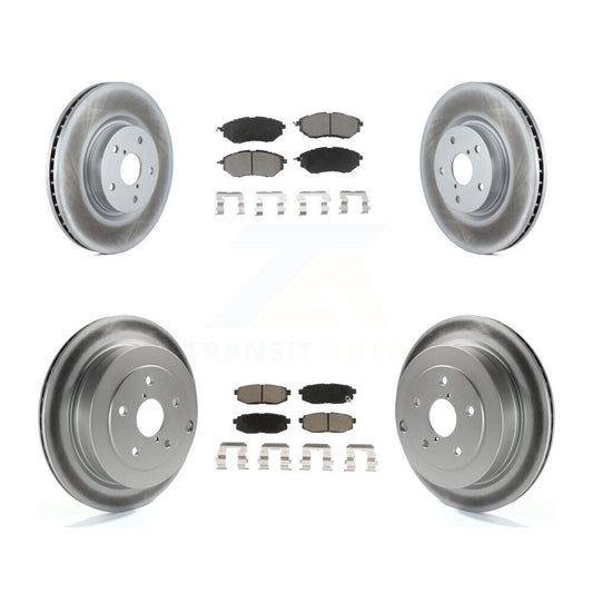 Coated Upgrade Brake Kit For 2006 Subaru B9 Tribeca KGC-101341 Transit Auto