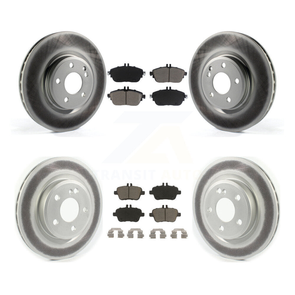 Coated Upgrade Brake Kit For 2017 Mercedes-Benz CLA250 With Sport Package KGC-101356 Transit Auto