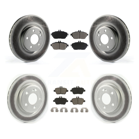 Coated Upgrade Brake Kit For 2014 Mercedes-Benz CLA250 AWD. With Sport Package KGC-101356 Transit Auto