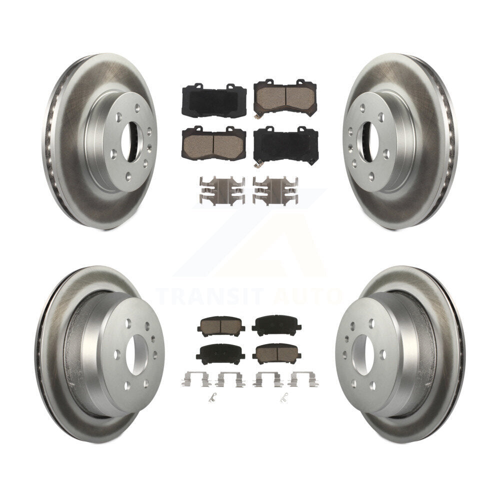 Coated Upgrade Brake Kit For 2019 GMC Canyon KGC-101359 Transit Auto