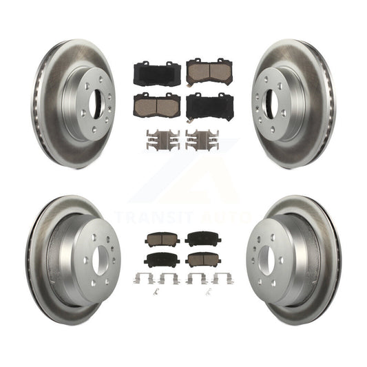 Coated Upgrade Brake Kit For 2019 GMC Canyon KGC-101359 Transit Auto