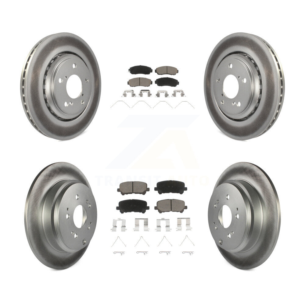 Coated Upgrade Brake Kit For 2017 Honda Odyssey KGC-101373 Transit Auto