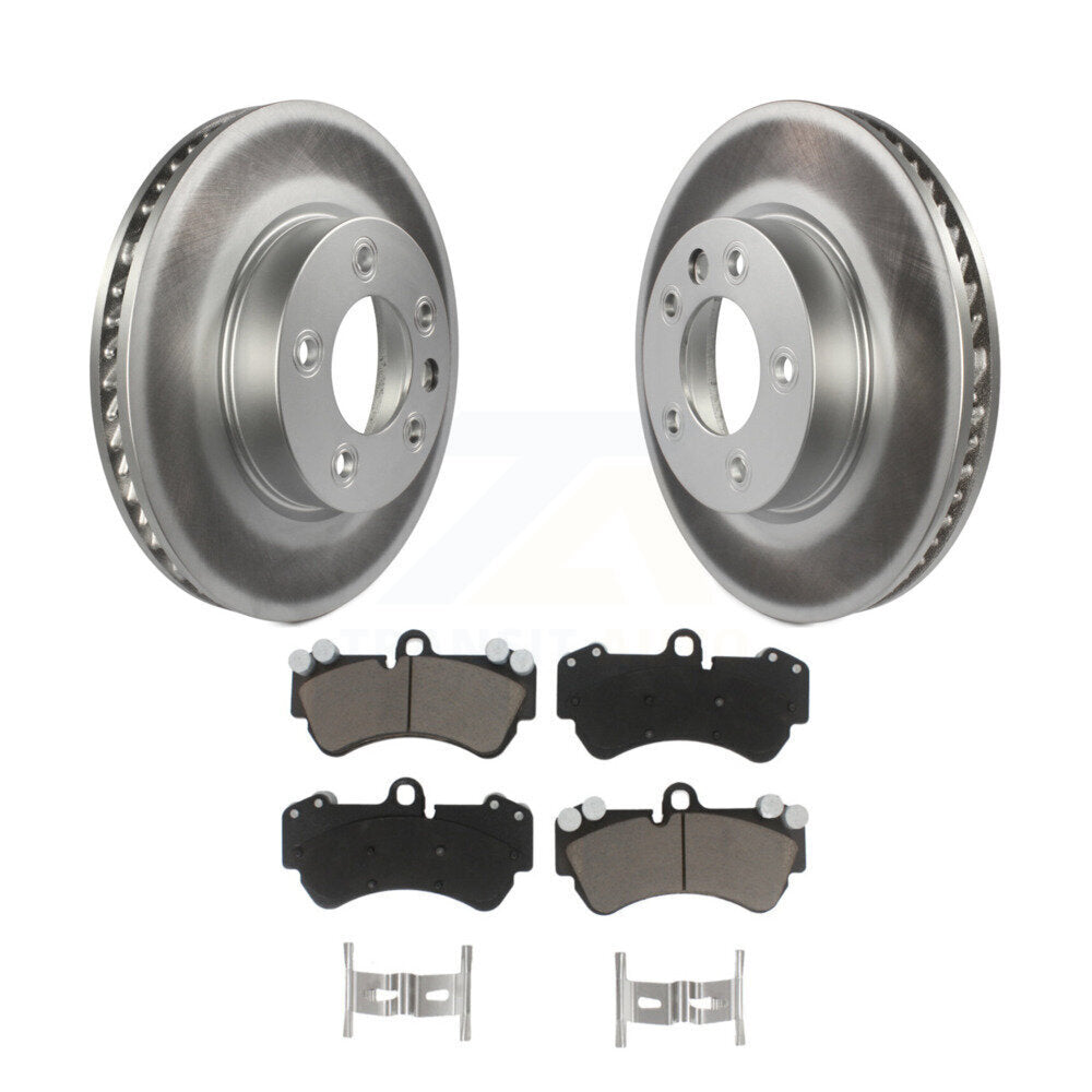 Coated Upgrade Brake Kit For 2004 Volkswagen Touareg With 330mm Diameter Front Rotor KGC-100003 Transit Auto