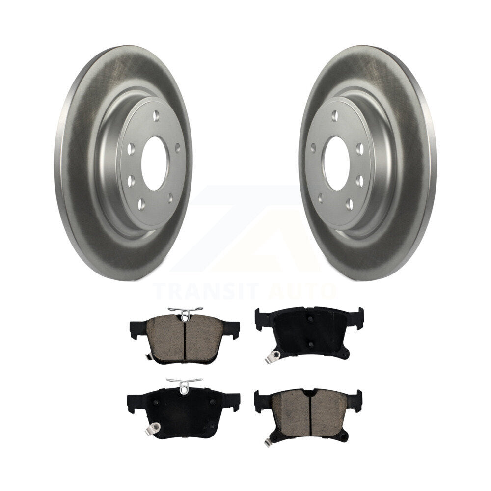 Coated Upgrade Brake Kit For 2017 Chrysler Pacifica KGC-101333 Transit Auto