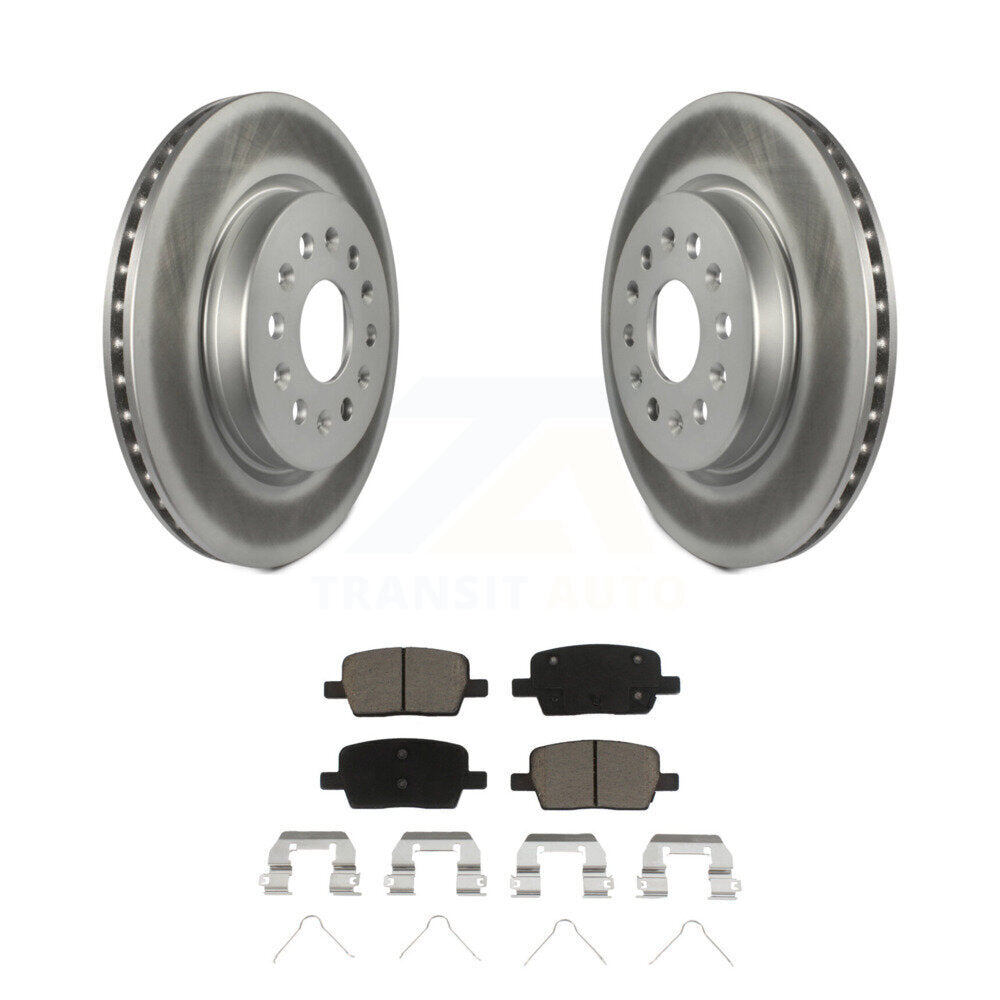 Coated Upgrade Brake Kit For 2020 GMC Acadia KGC-100882 Transit Auto