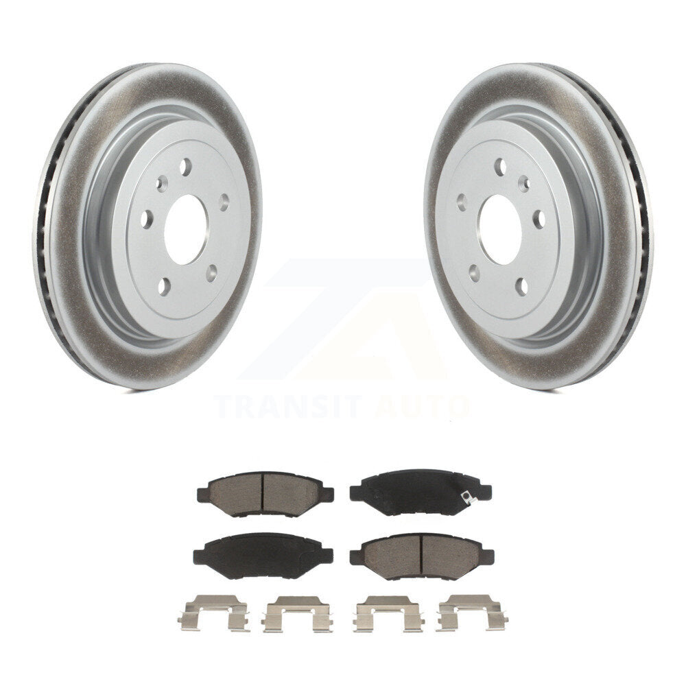Coated Upgrade Brake Kit For 2014 Chevrolet Camaro LT/LS KGC-101077 Transit Auto
