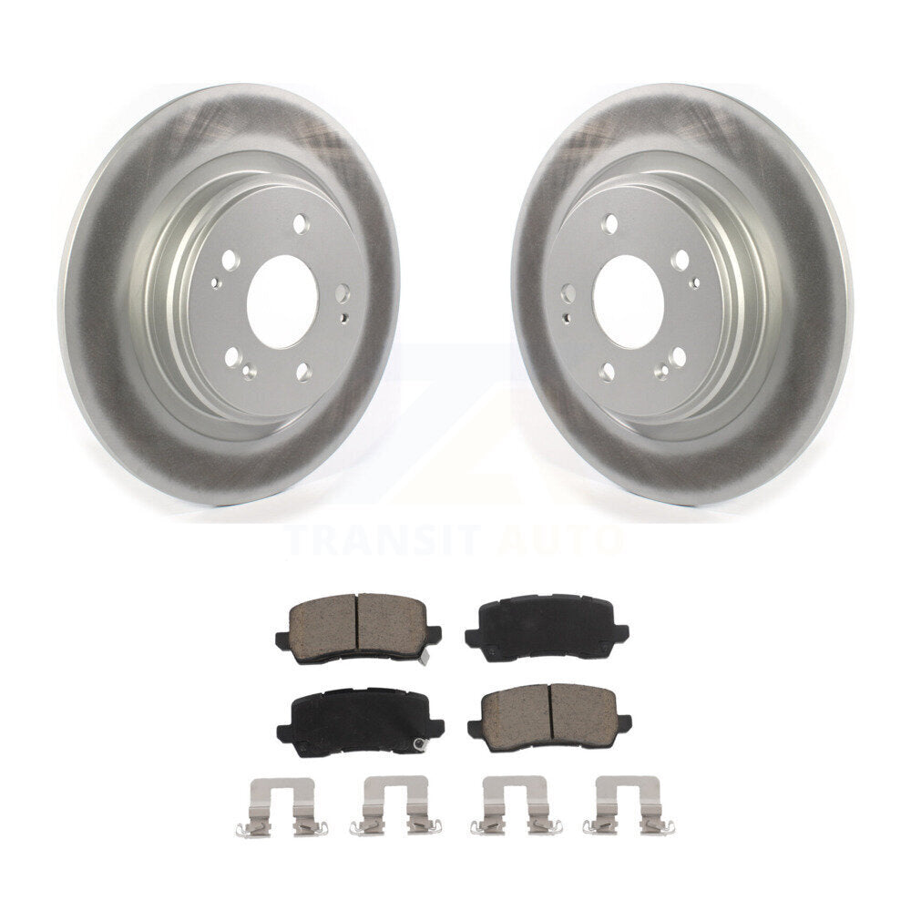 Coated Upgrade Brake Kit For 2017 Acura MDX KGC-100733 Transit Auto
