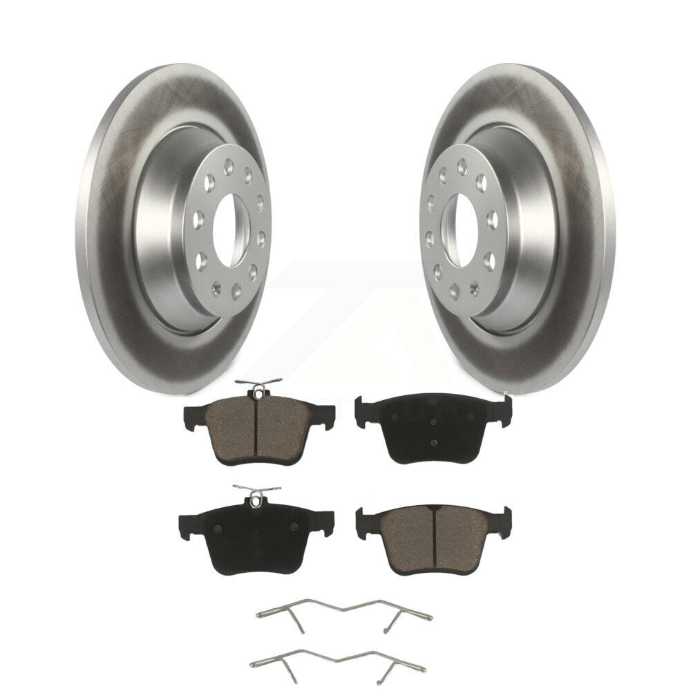 Coated Upgrade Brake Kit For 2019 Volkswagen Tiguan KGC-101327 Transit Auto