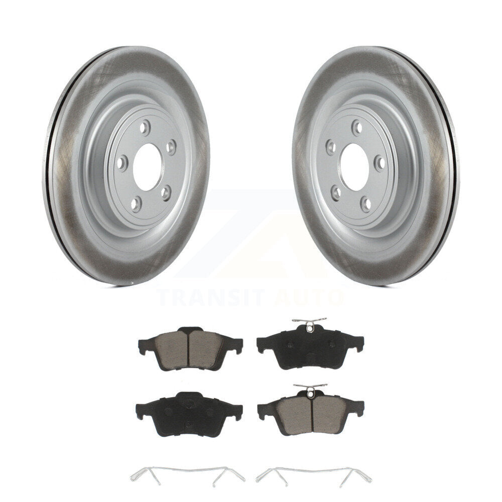 Coated Upgrade Brake Kit For 2015 Jaguar XK KGC-102493 Transit Auto