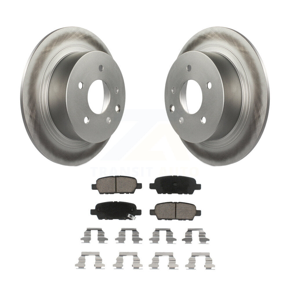 Coated Upgrade Brake Kit For 2004 Nissan Maxima KGC-101190 Transit Auto