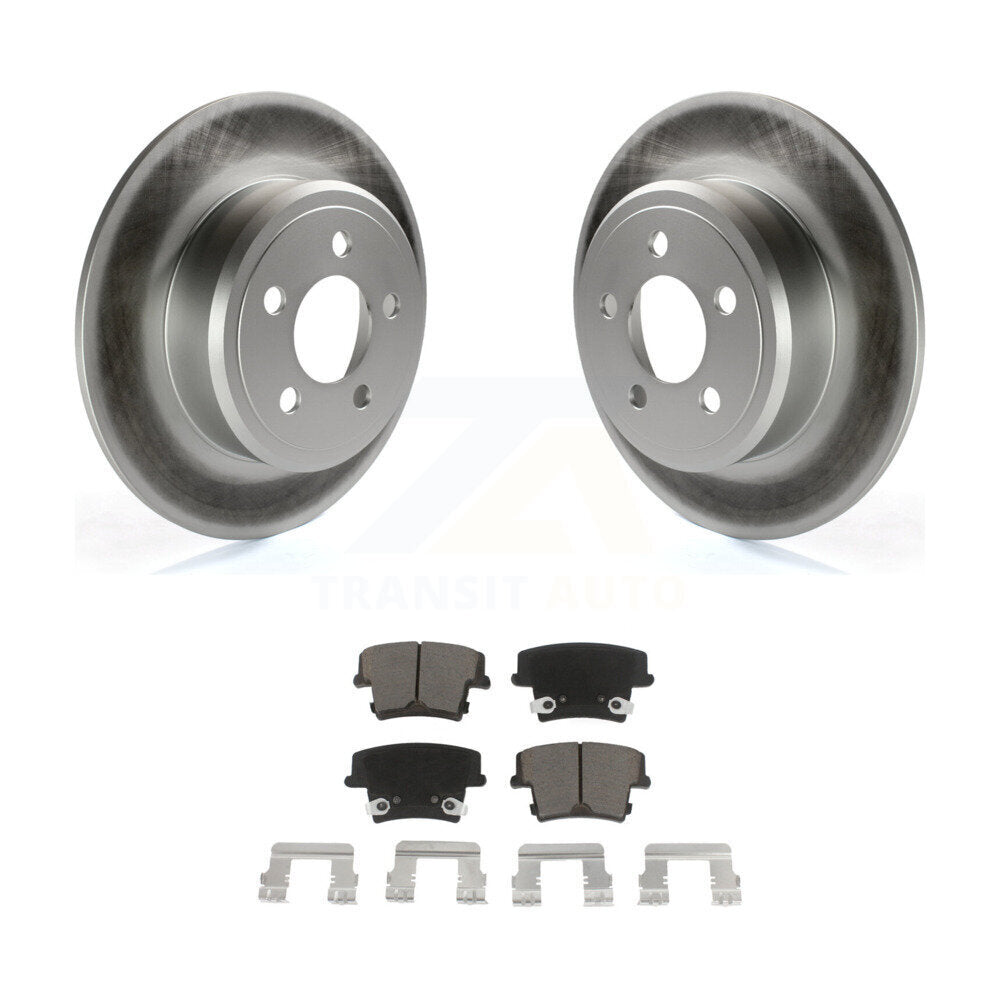 Coated Upgrade Brake Kit For 2007 Dodge Magnum RWD and with 3.5L. Without Heavy Duty Brakes and Without Performance Brakes Transit Auto