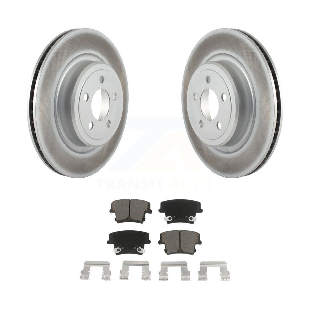 Coated Upgrade Brake Kit For 2012 Dodge Charger 5.7L. With Police Package KGC-100649 Transit Auto