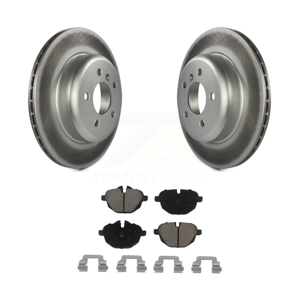 Coated Upgrade Brake Kit For 2013 BMW 528i xDrive Without Performance Brakes and With 330mm Diameter Front Rotor KGC-101370 Transit Auto