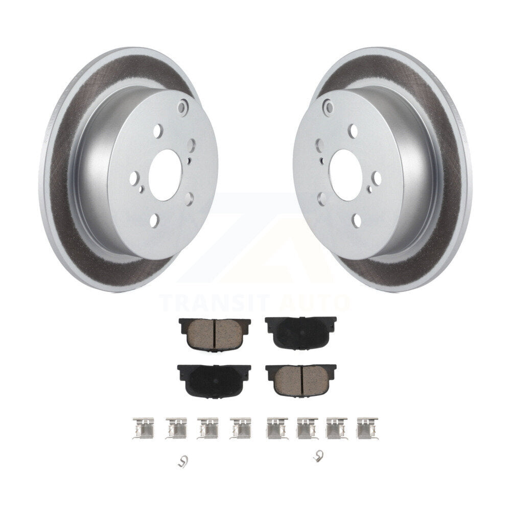 Coated Upgrade Brake Kit For 2005 Scion tC KGT-100869 Transit Auto