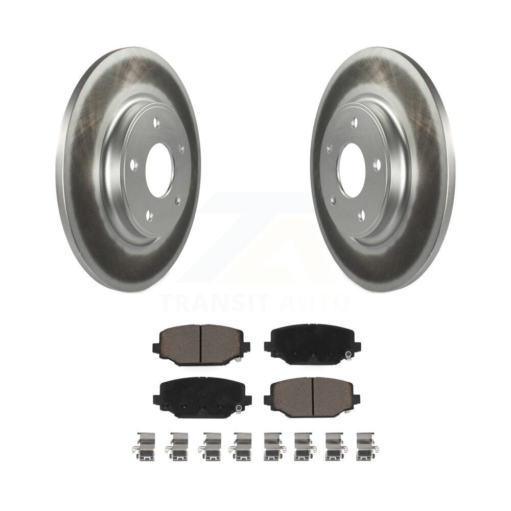 Coated Upgrade Brake Kit For 2018 Dodge Journey KGC-100711 Transit Auto
