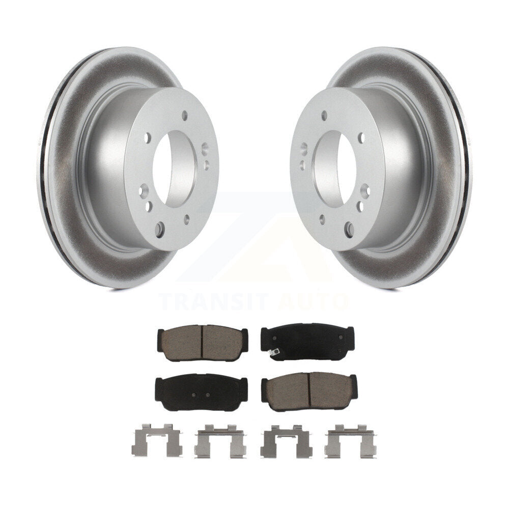 Coated Upgrade Brake Kit For 2004 Kia Sorento KGC-101124 Transit Auto