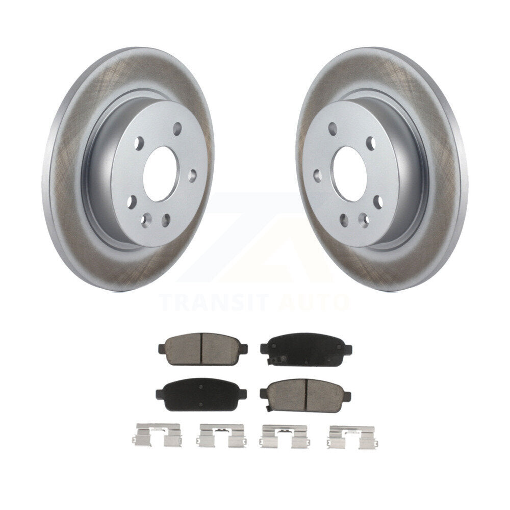 Coated Upgrade Brake Kit For 2017 Chevrolet Trax 1.4L KGC-102879 Transit Auto