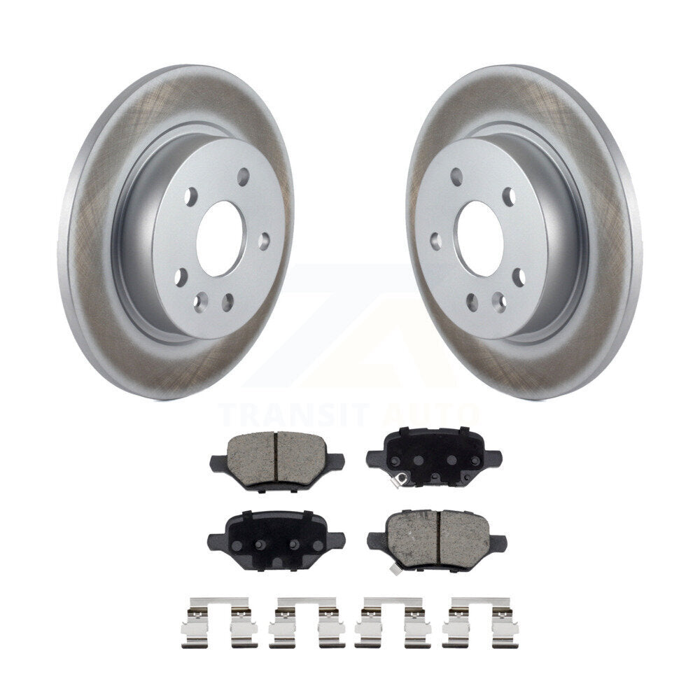 Coated Upgrade Brake Kit For 2019 Chevrolet Trax 1.4L. Vehicles Manufactured In USA KGC-102880 Transit Auto