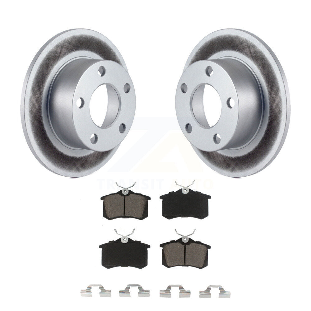 Coated Upgrade Brake Kit For 2004 Volkswagen Passat FWD and with 2.0L/2.8L/1.8L KGC-101303 Transit Auto