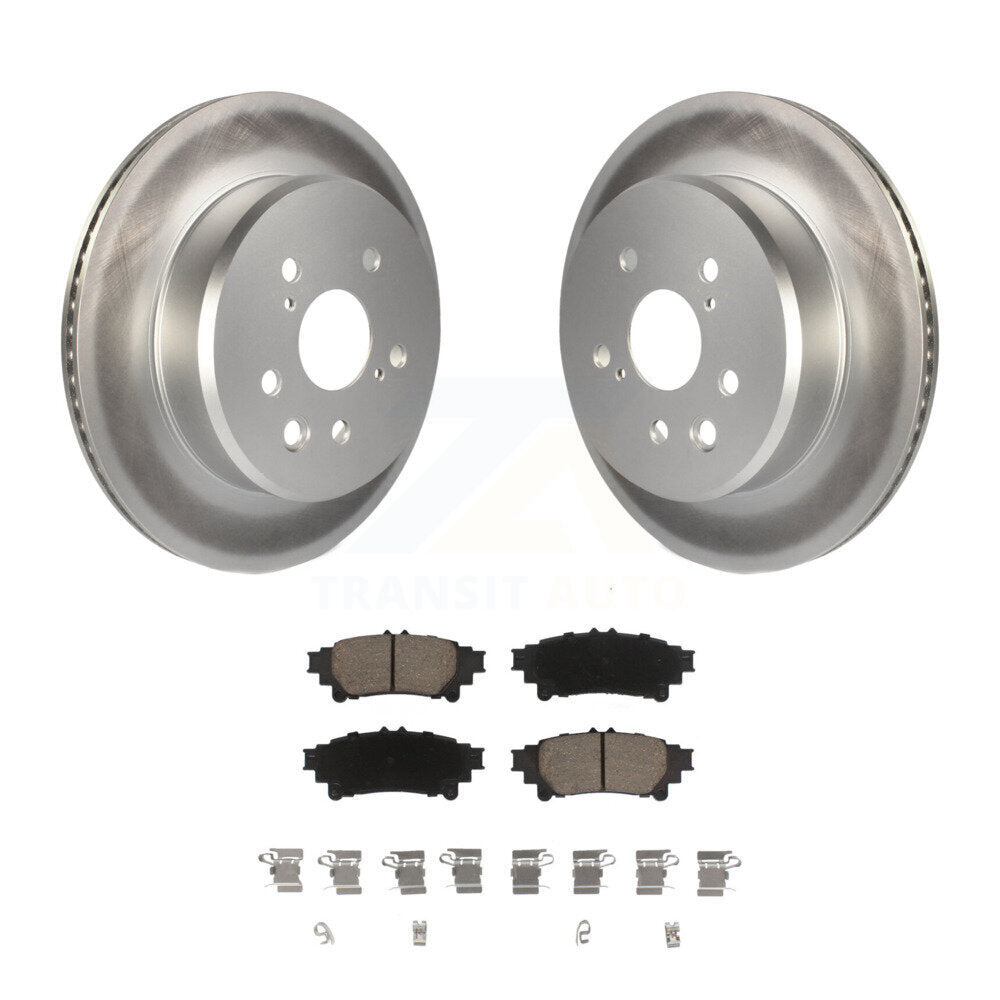 Coated Upgrade Brake Kit For 2020 Lexus IS300 3.5L KGC-100007 Transit Auto